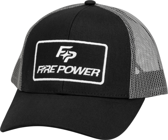 Fire Power Curved Bill Hat