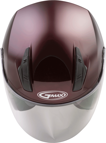 Gmax Of-17 Open-face Helmet Wine Red Xs