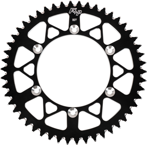 Fire Power Rear Sprocket Aluminum 50t-520 Blk Honda/yamaha  Black