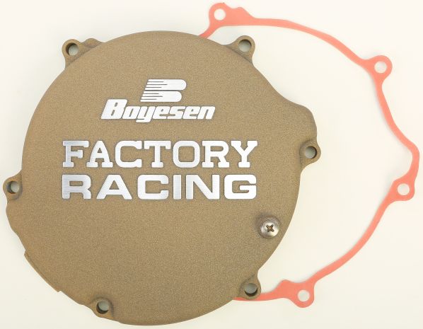 Boyesen Factory Racing Clutch Cover Magnesium  Magnesium