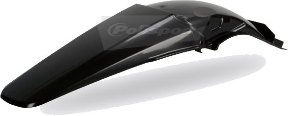 Polisport Rear Fender Black  Black