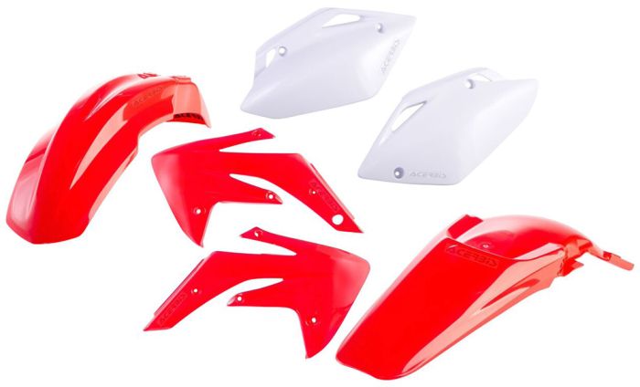 Acerbis Plastic Kit Red  Red