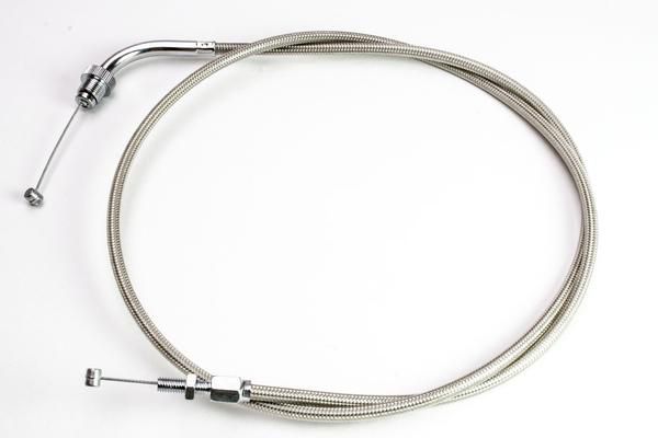 Motion Pro Armor Coat Throttle Push Cable  Alpine White