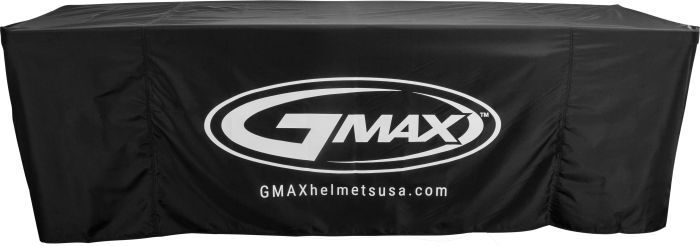 Convertible Table Cover Gmax Black 6' Or 8'  Black