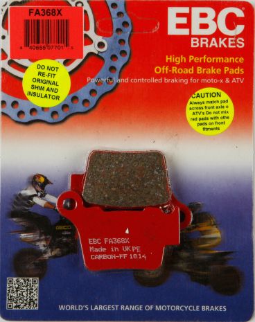 Ebc X Series Carbon Brake Pads  Acid Concrete