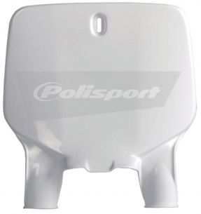 Polisport Front Plate White  White