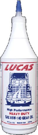 Lucas Heavy Duty Gear Oil 85w-140 Qt  Alpine White