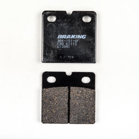 Braking Sm1 Semi-metallic Brake Pads  Alpine White