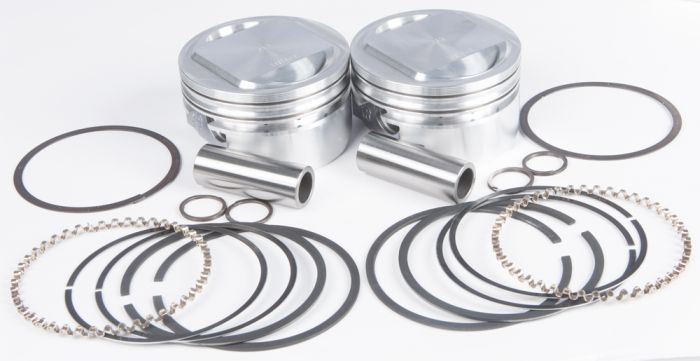 Kb Pistons Cast Pistons Tc88 To 95ci 10.5:1 .010  Acid Concrete