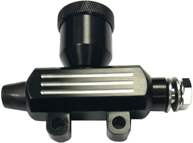 Harddrive Smooth Rear Master Cylinder Black  Acid Concrete