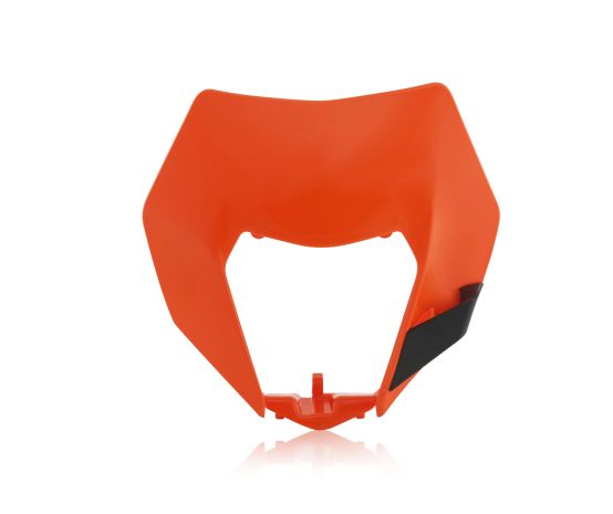 Acerbis Front Headlight Mask Orange  Acid Concrete