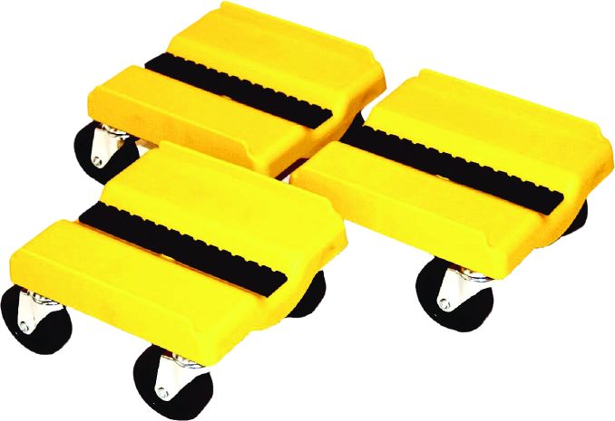 Supercaddy Dolly 3-piece Set (yellow)  Yellow