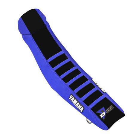 D-cor Seat Cover Blue/black Ribs