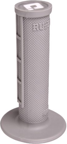 Odi Half Waffle V2 Mx Lock-on Grips - 2 & 4-stroke  Grey