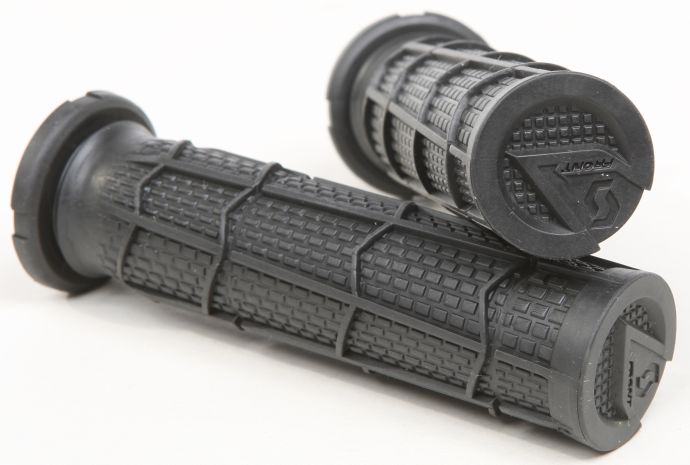 Scott Radial Full Waffle Grips Black 7/8"  Black