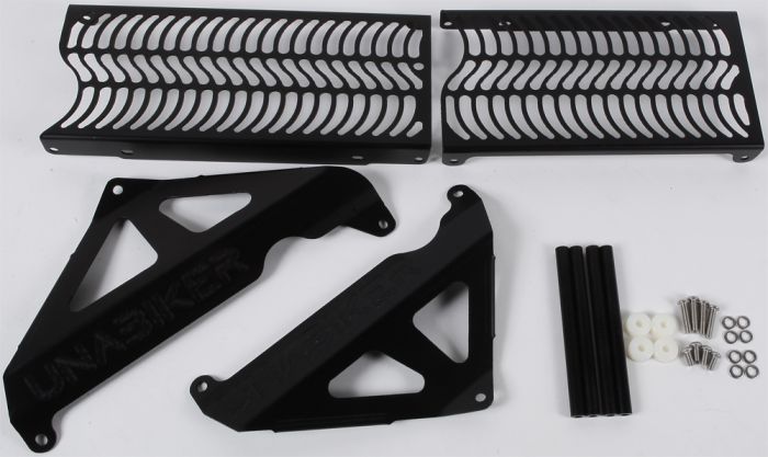 Unabiker Radiator Guard (black)  Black