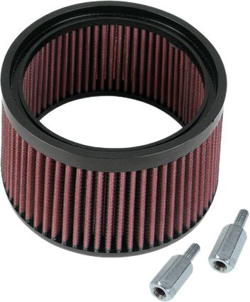 Rocket Cams Optional Hi-flo Filter Kit 1" Taller  Acid Concrete