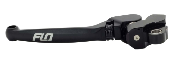 Flo Motorsports Pro 160 Braketech Clutch Lever Black  Black