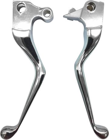 Harddrive Smooth Lever Set Chrome Xl 04-06  Acid Concrete