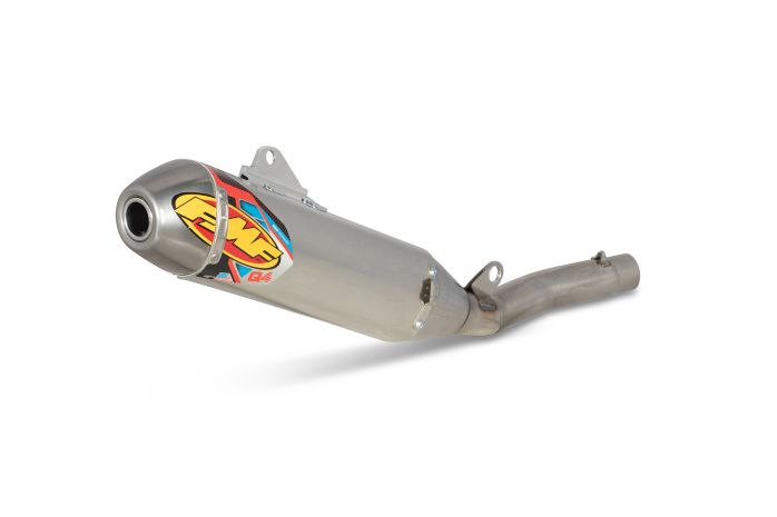 Fmf Q4 4-stroke Quiet Series Slip-on Exhaust  Acid Concrete