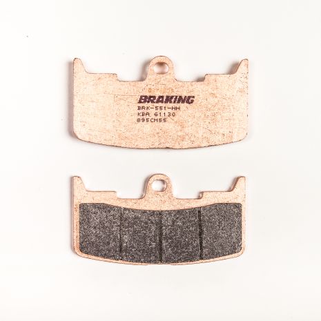 Braking Cm55 Sintered Sport Brake Pads  Acid Concrete