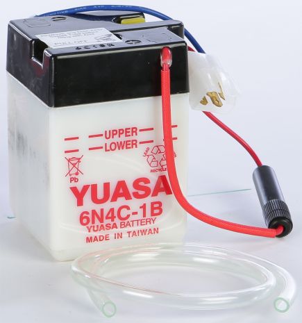 6v And 12v Standard Yumicron Battery  Acid Concrete