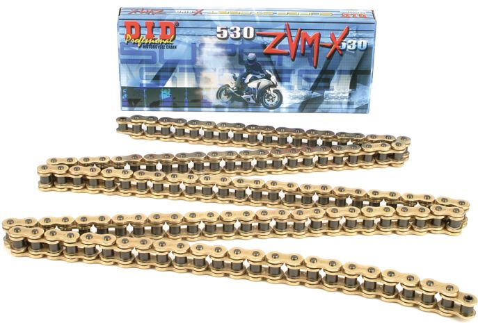 D.i.d Super Street 530zvmx-120 X-ring Chain Gold  Gold