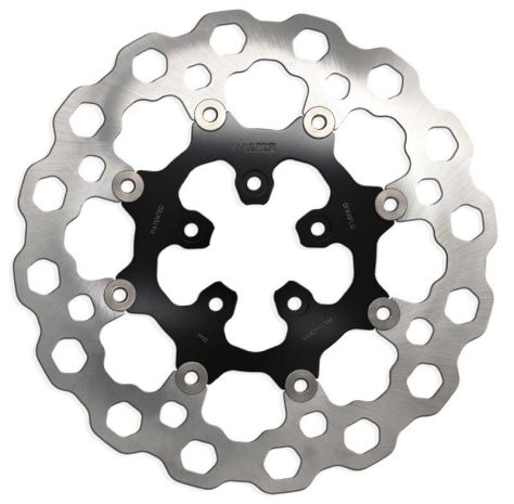 Galfer Rotor 11.8" Floating Cubiq Fr Black  Acid Concrete