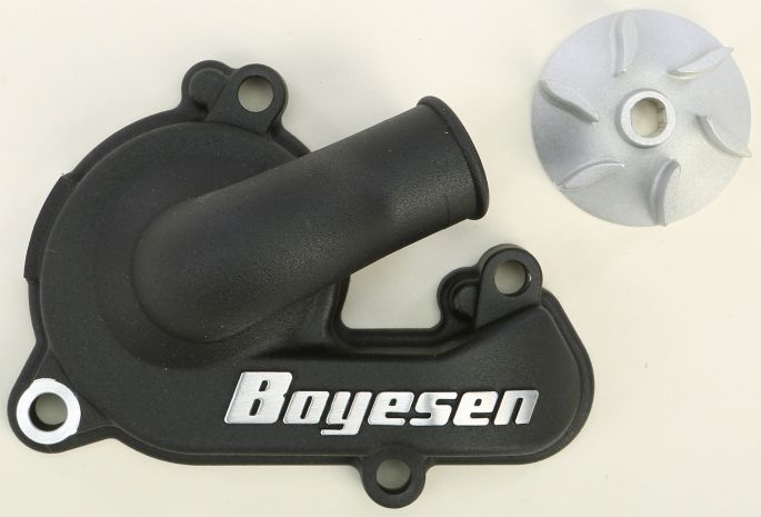 Boyesen Waterpump Cover & Impeller Kit Black  Black