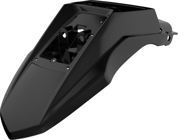 Polisport Rear Fender Black  Black