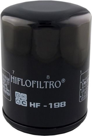 Hiflofiltro Oil Filter  Black