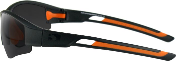 Swift Convertible Sunglasses W/3 Lenses  Black/Orange