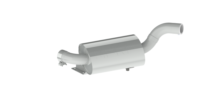 Mbrp Sport S/o Muffler Can-am  Acid Concrete