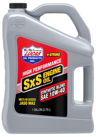 Lucas Sxs Semi Synthetic Engine Oil 10w40 1 Gal  Acid Concrete