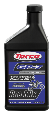 Torco Gp-7 2-stroke Oil 1/2-liter  Alpine White