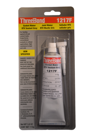 Threebond Gasket Maker Rtv Sealant Grey 3.8oz  Alpine White