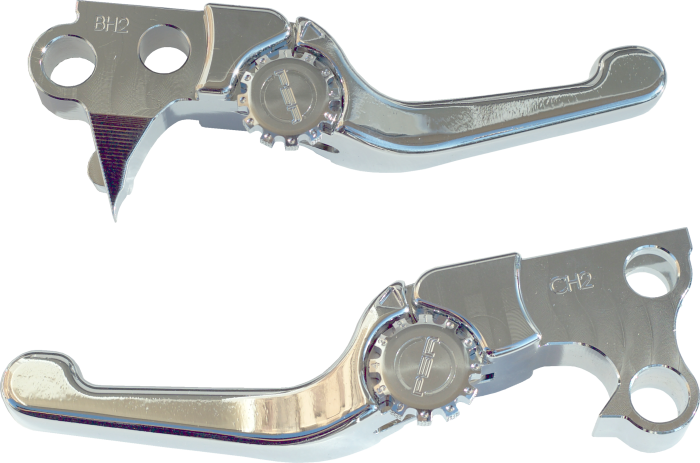 Psr Anthem Shorty Lever Set Chrome 96-17 Bt (with Exceptions)  Acid Concrete