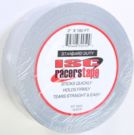 Isc Racers Tape 2"x180' (silver)  Silver