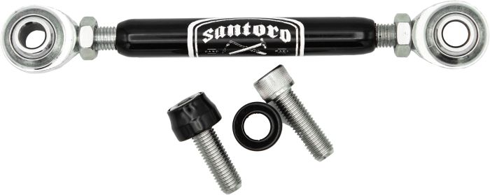 Santoro Fabworx Shift Linkage Mid-ctrls Black Dyna 99-17  Black