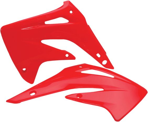 Acerbis Radiator Shrouds Red  Red