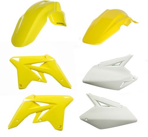 Acerbis Plastic Kit Yellow  Yellow