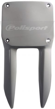 Polisport Front Plate White  White