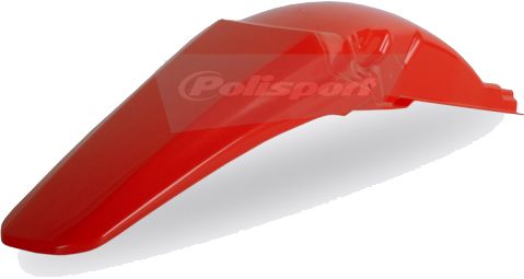 Polisport Rear Fender Red  Red