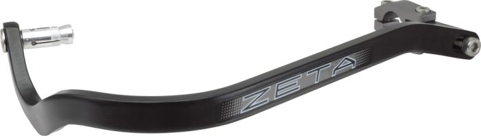 Zeta Armor Handguards Bend Black 1-1/8"  Black