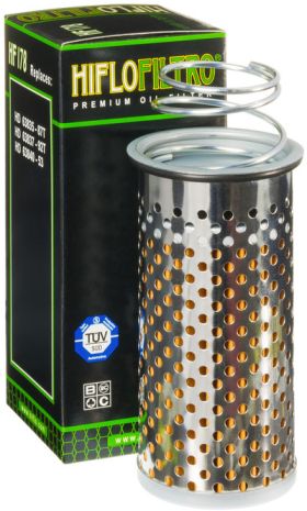 Hiflofiltro Oil Filter  Black