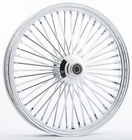 Harddrive Fr 48-spk Sd Chrome 16x3.5 Flst-hub 3/4" Axl 00 Ltr  Alpine White