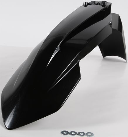 Acerbis Front Fender Black  Black