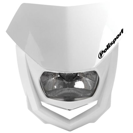 Polisport Headlight Halo White