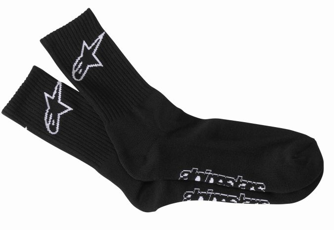 Alpinestars Crew Socks Black Md Black Md