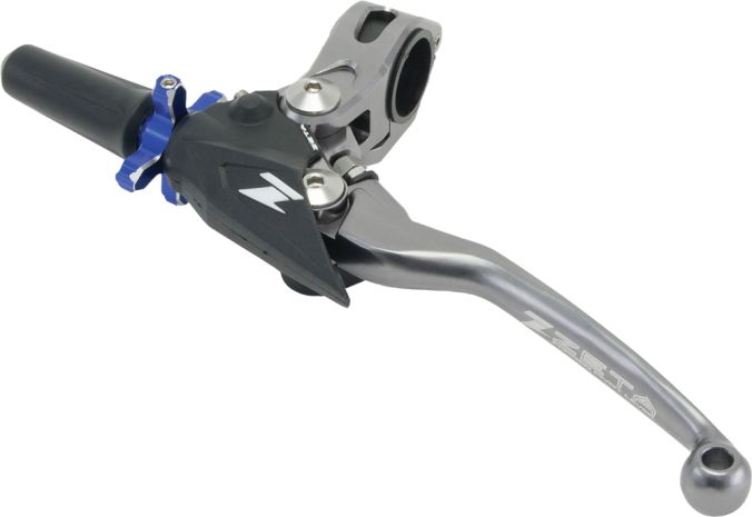 Zeta Pivot Perch Fp 4-finger Titanium/blue  Titanium/Blue